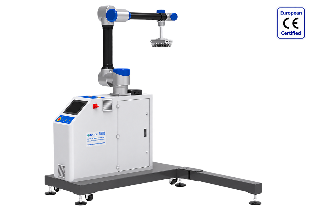 Q-botics cobot palletizer for flexible palletizing applications